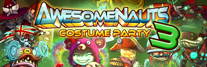 Awesomenauts - Costume Party 3 DLC Bundle