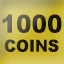 Collect 1000 coins