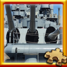 Rear 16 Inch Guns