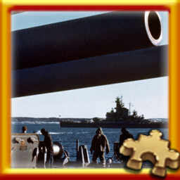 16 Inch Barrels Over USS Alabama