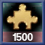 Icon for 1,500 PIECES PLACED!