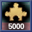 Icon for 5,000 PIECES PLACED!