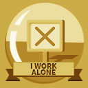 Icon for I work alone