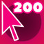 Icon for CLICK NUMBER 200
