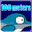 Icon for 100 Meter milestone!