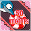 Icon for 50 Meter milestone! Valentine's Day 2020
