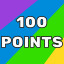 Icon for 100 Points Scored!
