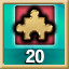 Icon for 20 Puzzles Complete!