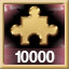Icon for 10,000 PIECES PLACED!