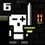 Icon for Complete level 6 without dying