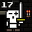 Icon for Complete level 17 without dying