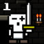 Icon for Complete level 1 without dying