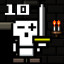 Icon for Complete level 10 without dying