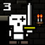 Icon for Complete level 3 without dying