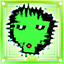 Icon for Poor green pixels.