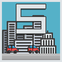 Icon for Rank 5: A thriving city