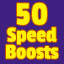 50 SpeedBoosts!