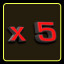 Icon for 5 x 5 Kill Streak