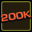 Icon for 200 000 Kills