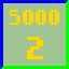 Icon for Pass 5000 (difficulty level 2)