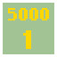 Icon for Pass 5000 (difficulty level 1)