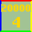 Icon for Pass 20000 (difficulty level 4)