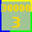 Icon for Pass 30000 (difficulty level 3)