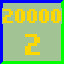Icon for Pass 20000 (difficulty level 2)