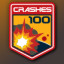 100 Crashes