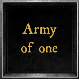 Army of one