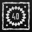 Icon for Reached level 40