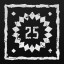 Icon for Reached level 25