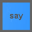 Icon for say