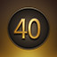 Icon for Player reached lvl 40.