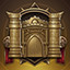 Icon for Upgraded Castle to level 25.