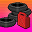 Icon for Tyres and Fuel