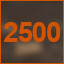 Icon for 2500 seconds