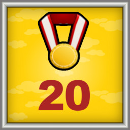 Icon for 20 Gold Medals