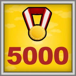 Icon for 5000 Gold Medals