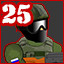 To kill 25 Russian soldier