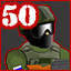 To kill 50 Russian soldier