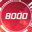 Got a score of 8000