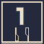 Icon for Completed level 1