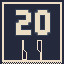 Icon for Completed level 20