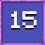 Icon for Complete 15 levels