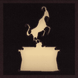 Collectible: Sordish Goat Statue