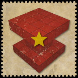 Icon for 3D Hourglass 4x4x4 Lonely Star