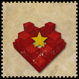 3D Crown 5x5x5 Lonely Star