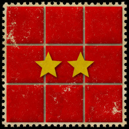2D Square 3x3 Double Star