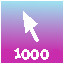 Icon for 1000 Clicks